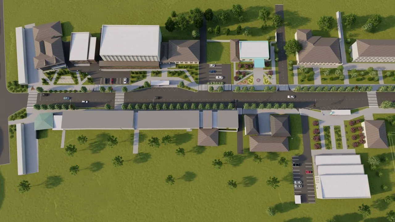 Чүй: Кара-Балта шаарында жол тилкесин көрктөндүрүү долбоору иштелип чыкты