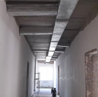 Жайыл районунун Сосновка айылында мектептин курулушу жүрүүдө