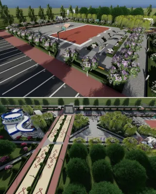 Аламүдүн районунда жаңы сейил бактын эскиздик долбоору иштелип чыкты